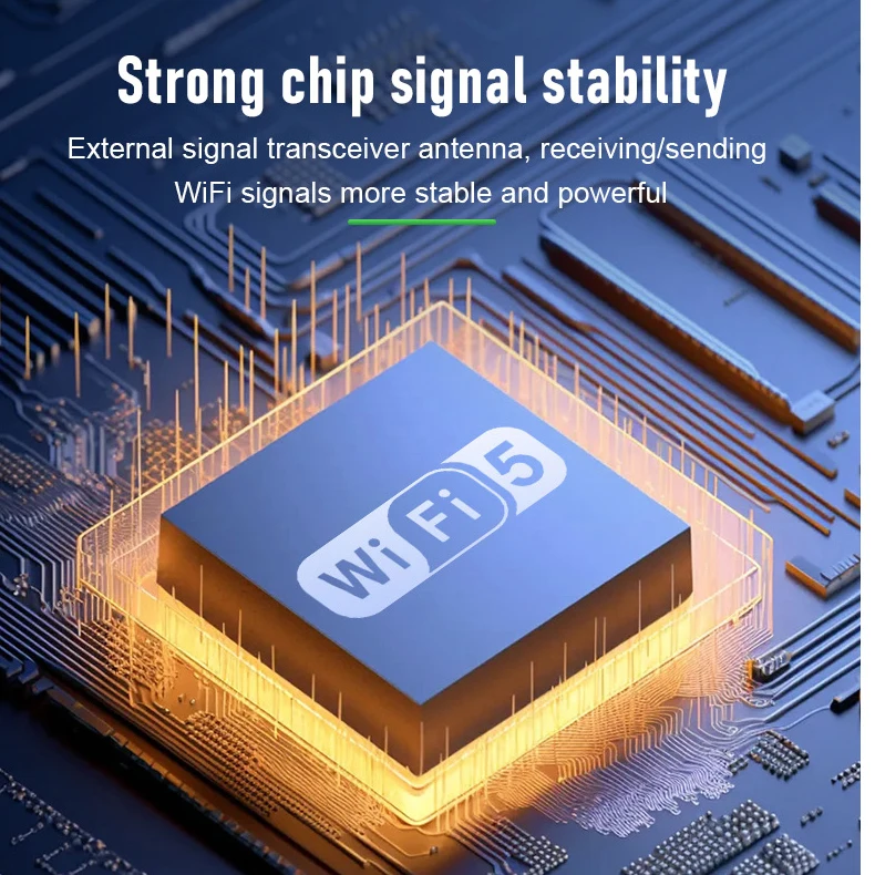 USB-адаптер Wi-Fi 1300 Мбит/с 2 4/5 ГГц 4 антенны 802.11AC