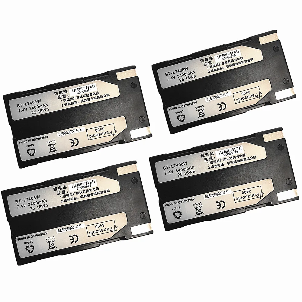 4 шт./2 шт. совершенно новый аккумулятор BTNF-L7408W для серии 9600 S82 GPS S86 S82T S86T GNSS