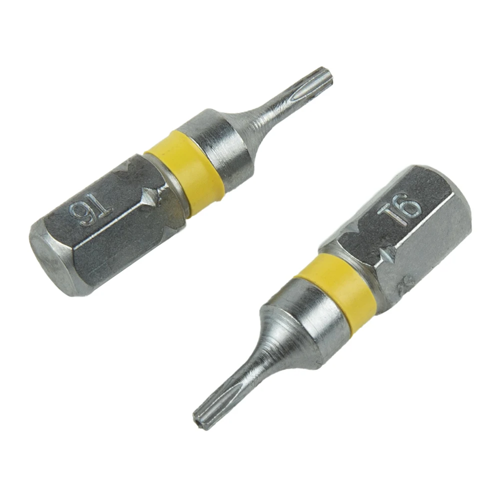 

Hand Tools Screwdriver Bit Workshop Equipment Spanner T6-T40 Hex Head 1/4inch 25mm 4Pc Hex Shank High Hardness