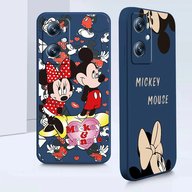 

Liquid Rope Mickey Minnie Mouse Disney Phone Case For OPPO Find X5 X3 Lite F21 A96 A94 A93 A77 A76 A74 A72 A57 A53S A16 A9 5G