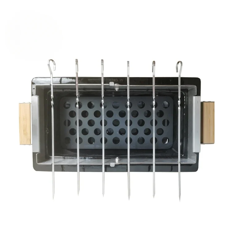 Высококачественная сковорода для барбекю из нержавеющей стали настольное