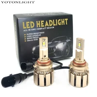 2pcs mini 20000lm h11 h7 led bulb headlight led h4 h1 hb3 9005 hb4 9006 h8 auto lamps for cars super bright fog light 60w 6000k