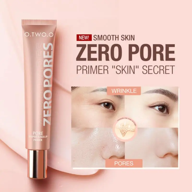 

O.TWO.O Makeup Base Face Primer Gel Invisible Pore Light Oil-Free Makeup Finish No Creases Not Cakey Foundation Primer Cosmetic