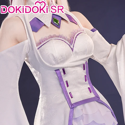 Женский костюм Эмилии из аниме DokiDoki-SR
