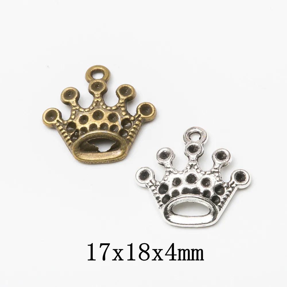 

60 шт., подвески в виде короны для рукоделия