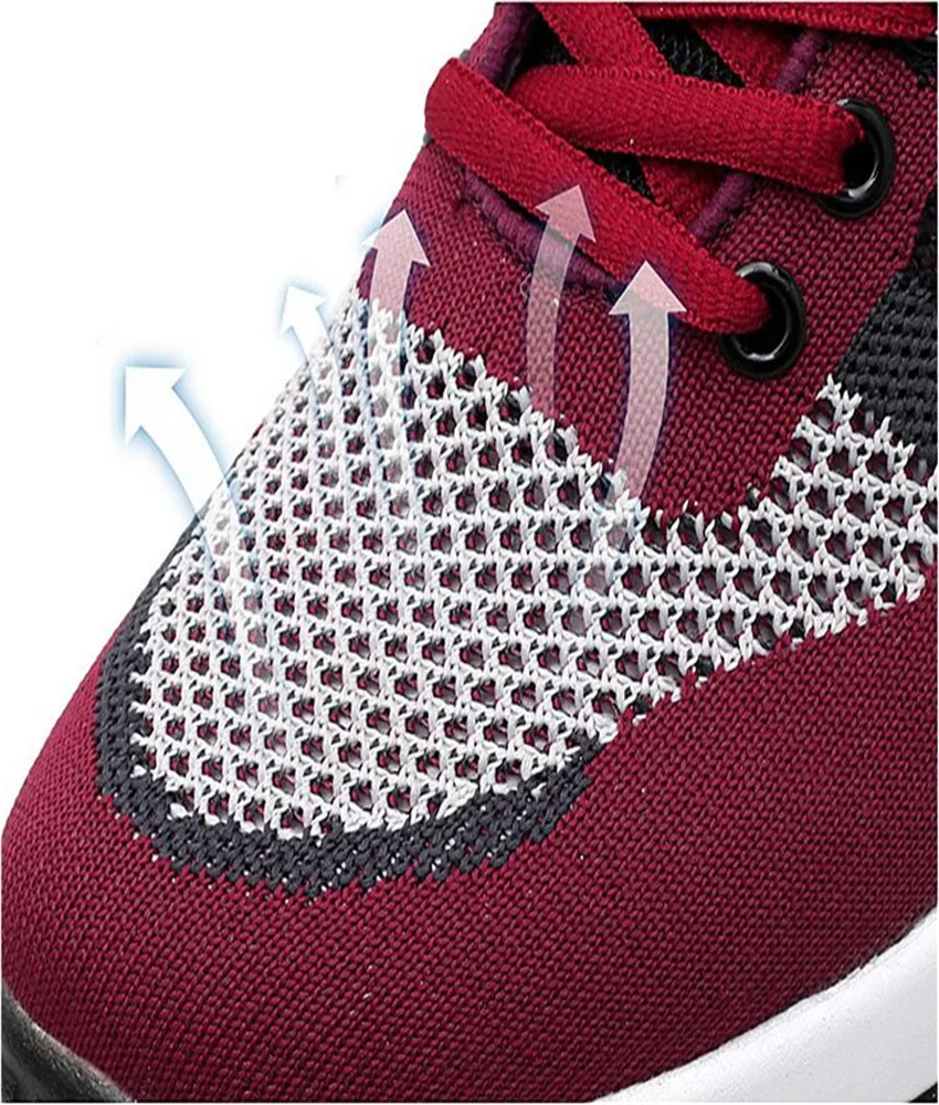 All-match Fashion Women Air Cushion Running Shoes Flying Weaving Vamp Low-top Outdoor Breathable Casual Sneakers Summer 2023