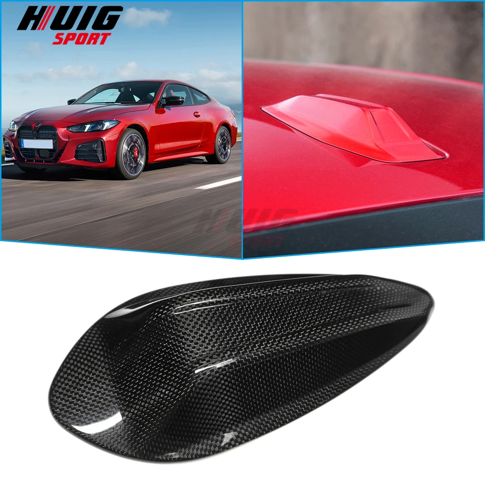 Внешняя Автомобильная антенна из углеродного волокна для BMW X5 X6 i3 i4 2023 2024 2025 крыша