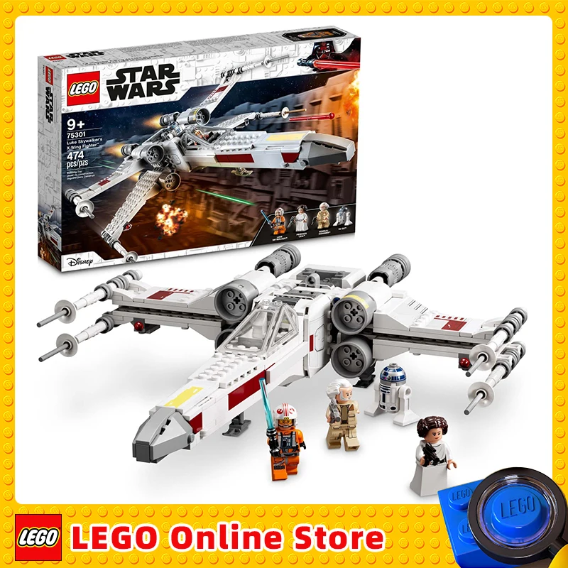 

LEGO & Star Wars Luke Skywalker's X-Wing Fighter 75301 Building Toy Set for Kids, Boys, and Girls Ages 9+ (474 Pieces)