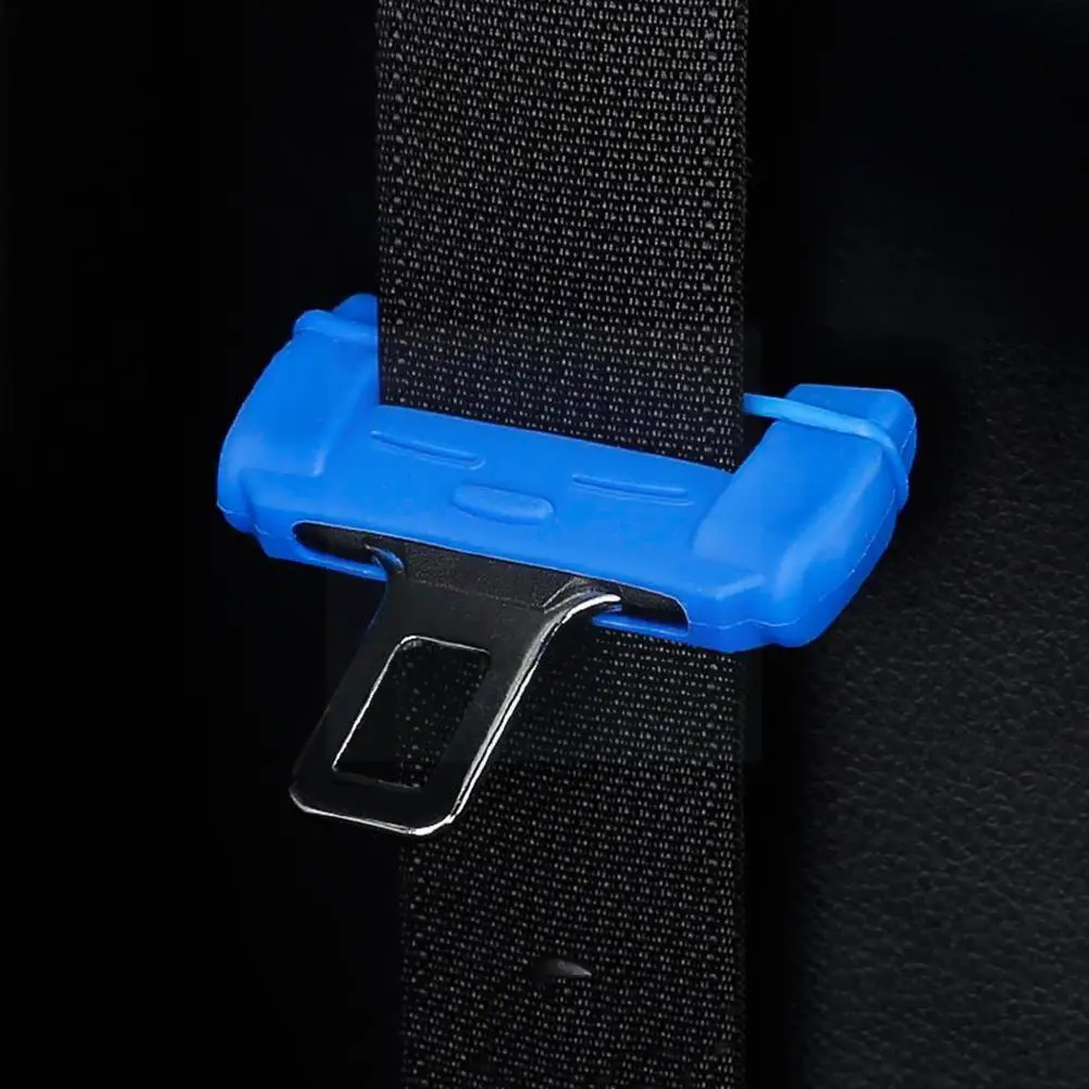 

1pcs Automobile Safety Belt Buckle Covers Padding Pad Interior Protector Auto Scratch Padding Belts Buckle Anti Access H8y1