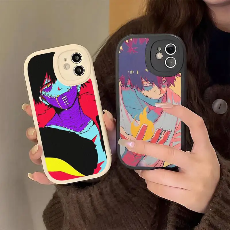 

Dabi Boku no My Hero Academia anime Phone Case Hard Leather for iPhone 13 12 Mini 11 14 Pro Max Xs X Xr 7 8 Plus 6 6s Se Cover