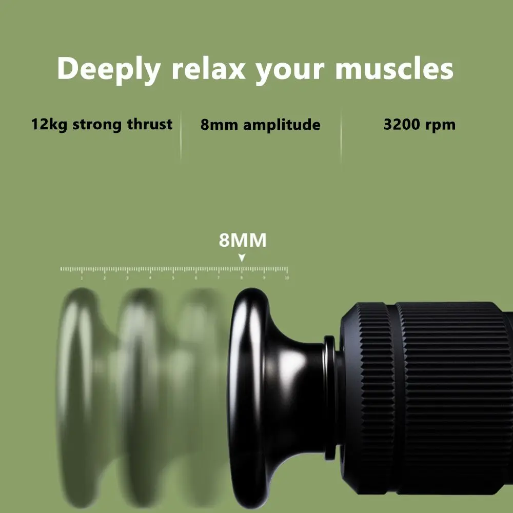 

Fitness Therapy Relief Pain Relax Vibration Pocket Massage Gun Mini Massager