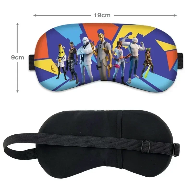 Маска для глаз Fortnite дышащая повязка с мультяшным принтом затеняющая на тени сна