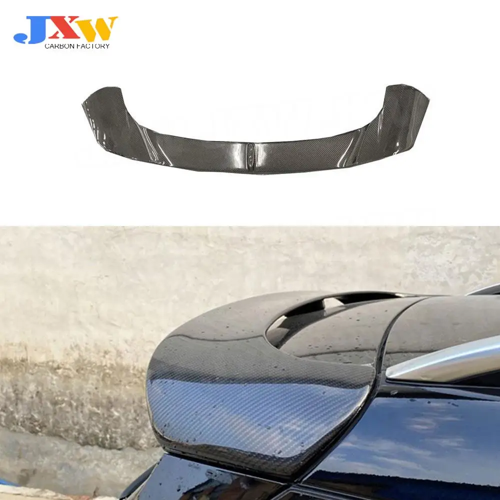 

Carbon Fiber Rear Roof Spoiler Boot Lip Wing Spoiler Spoiler Lid For Mercedes Benz GLE Class W167 GLE53 AMG SUV 2020 + FRP Kits
