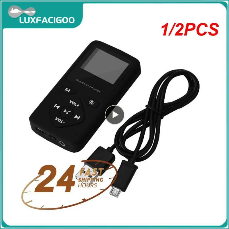 

Портативная цифровая аудиосистема DAB/DAB + FM-радио, наушники, mp3-плеер, DAB-P7 Pocket DAB Radio, 1/2 шт.