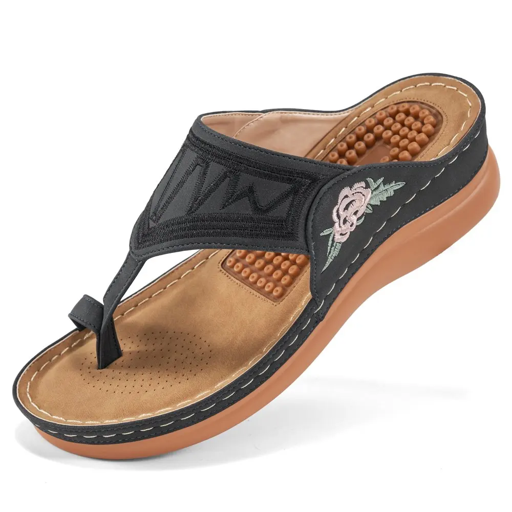 

Womens Wedge Sandals Platform Shoes Casual Flip Flops Comfortable Sandal for Women