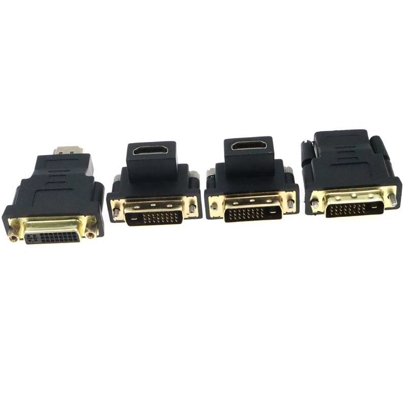 HDMI-совместимый с женским и двунаправленным разъемами DVI D 24 + 524 + 1 штекер вверх вниз под углом головного света для проектора HDMI на DVI (art.: 3920c5002bb14) - 3920c5002bb14