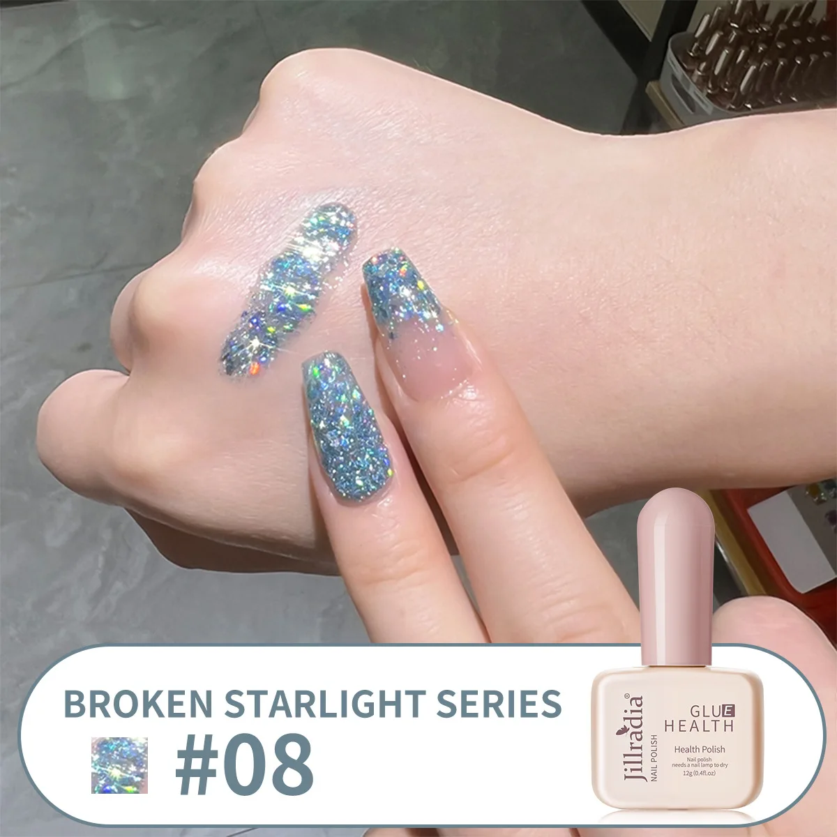 12 мл алмазный звездный свет гель-лак для ногтей цветной блестящий с блестками
