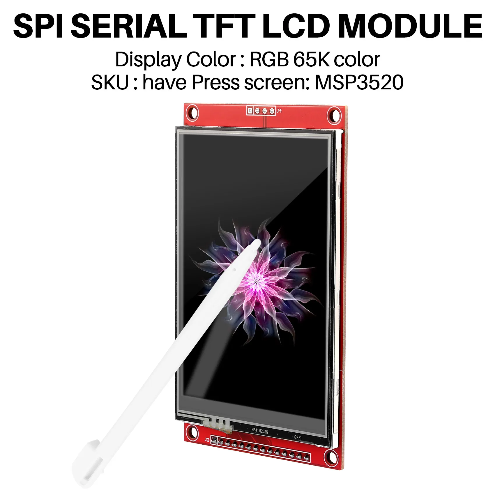 3 5 дюймовый 480x320 SPI серийный TFT ЖК-модуль экран дисплея с драйвером панели нажатия