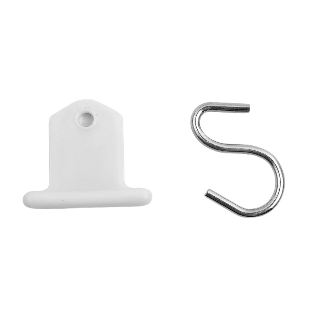 Awning Hangers Camping Awning Hooks White 8PC Hook RV He S-shaped Hook Is Made Of High Quality Material Bathrobes