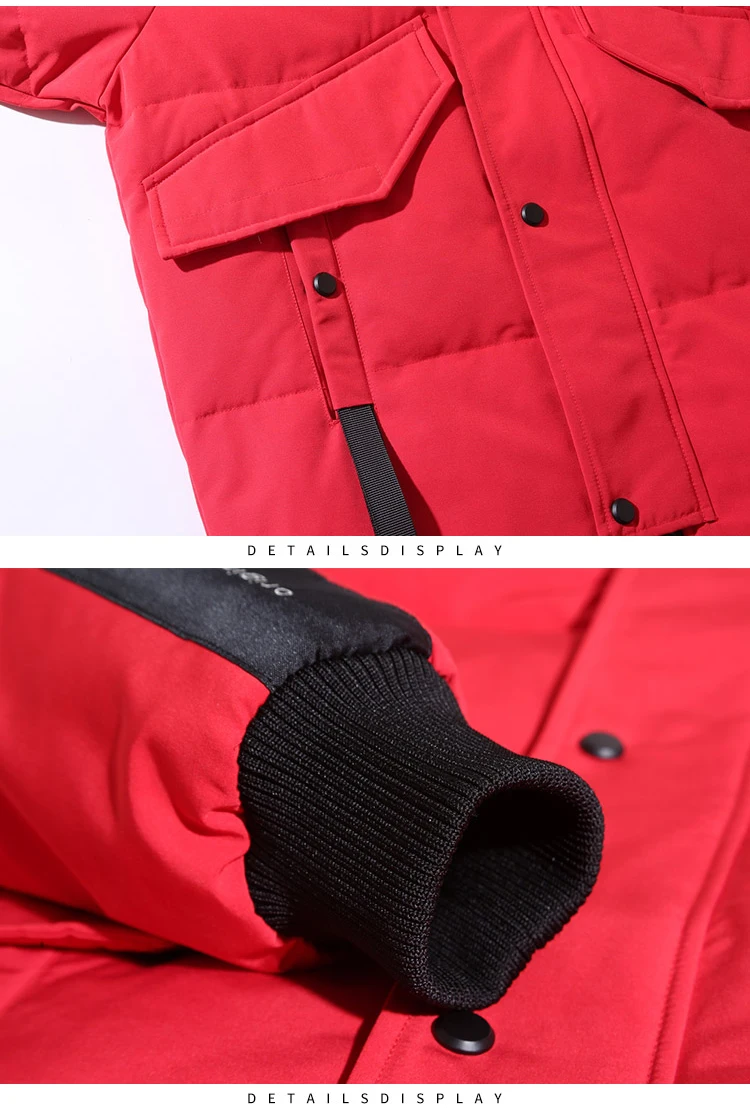 2022 New Men's Thick Warm Winter Down Jacket Overcoat Camouflage Windproof Long Jacket Male 80% White Duck Down Outwear Coats