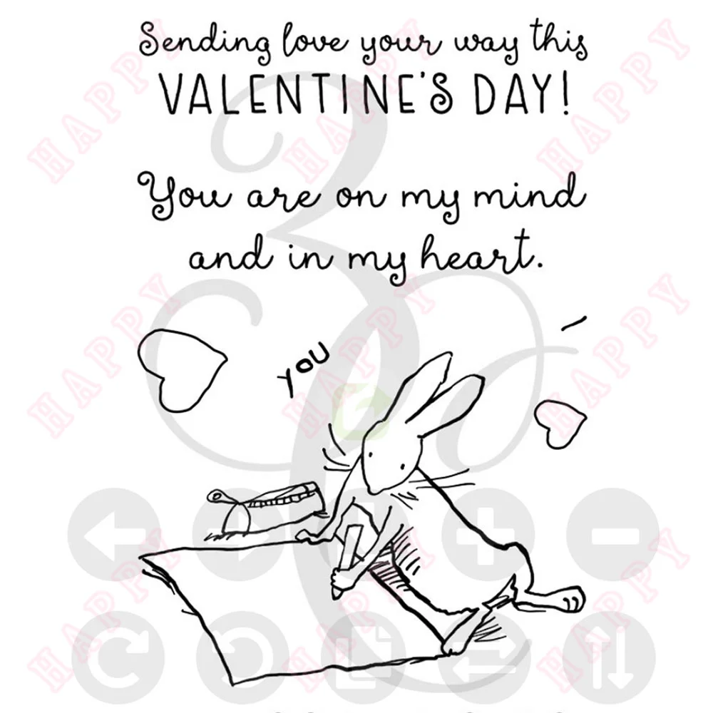 I Heart You 2024 новые штампы для вырезания рукоделия изготовления поздравительных