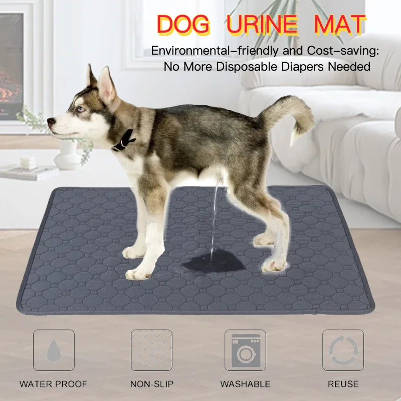 

Dog Pee Pad, Blanket Reusable Absorbent Diaper Washable, Puppy Training Pad, Pet Bed Urine Mat for Pet, Car Seat Cover