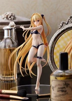 100 original gsc pop up parade to love 18cm golden shadow swimsuit pvc action figure anime model toy figure collection gift