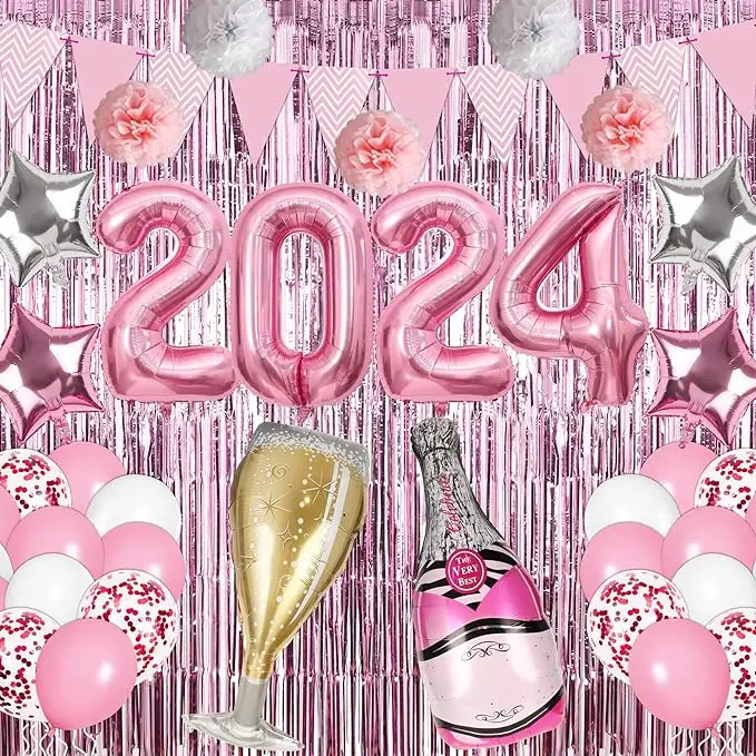 Украшения на новый год 2024