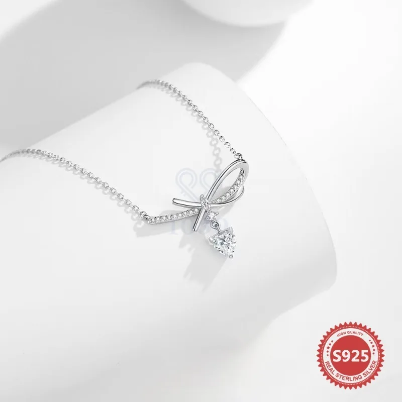 Высококачественное оригинальное ожерелье из стерлингового серебра S925 ювелирный