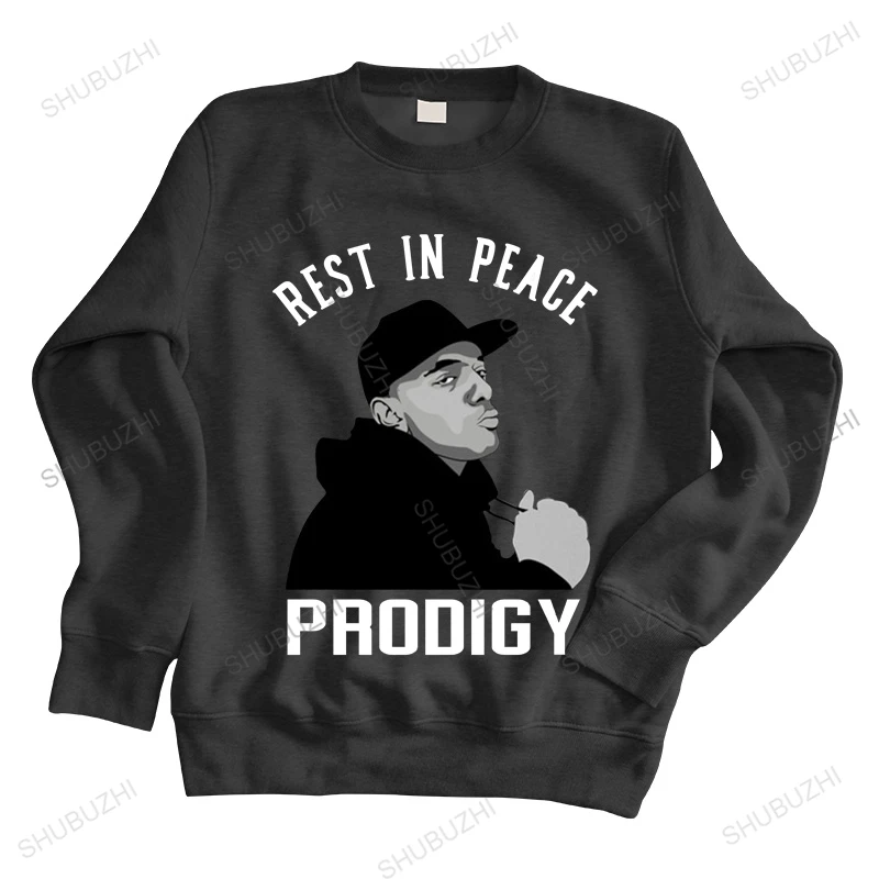 

men autumn sweatshirt black hoody Prodigy of Mobb Deep Mens cotton hoodies brand spring hoodie