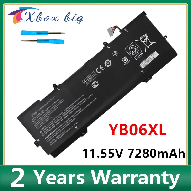 

YB06XL Laptop Battery For HP Spectre X360 15-CH002TX CH013TX CH070NZ CH034NG CH030NZ HSTNN-DB8H DB8V TPN-Q200 928427-271