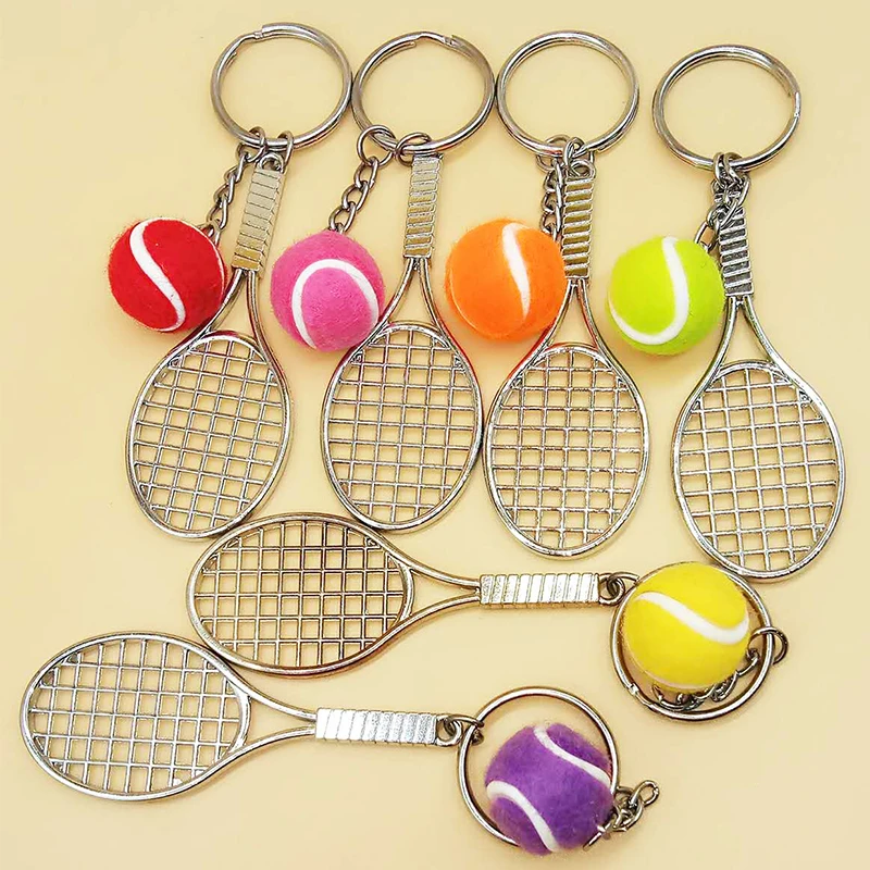 Брелок для ключей Я люблю теннисного игрока 60 шт.