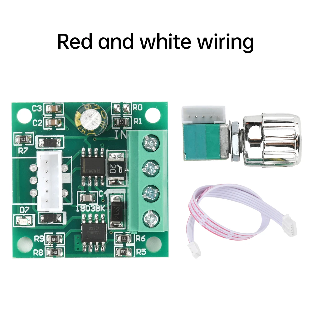 

ШИМ-регулятор скорости двигателя, автоматический модуль управления регулятором двигателя постоянного тока, низкое напряжение постоянного тока от 1,8 В до 12 В, 2 А