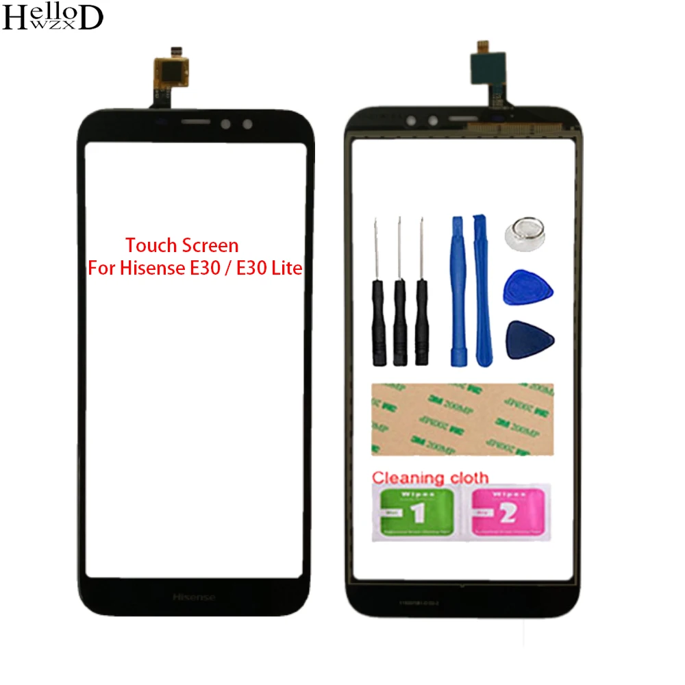 

For Hisense E30 Touch Screen Front Glass For Hisense E30 Lite Touch Panel Touchscreen Digitizer Sensor
