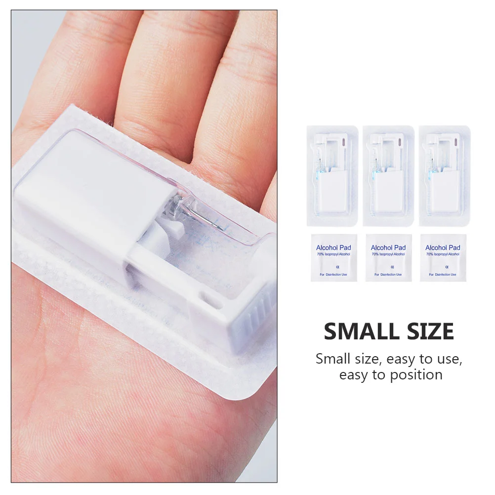 3 шт. комплект безопасности для пирсинга ушей пирсинг ногтей безболезненный