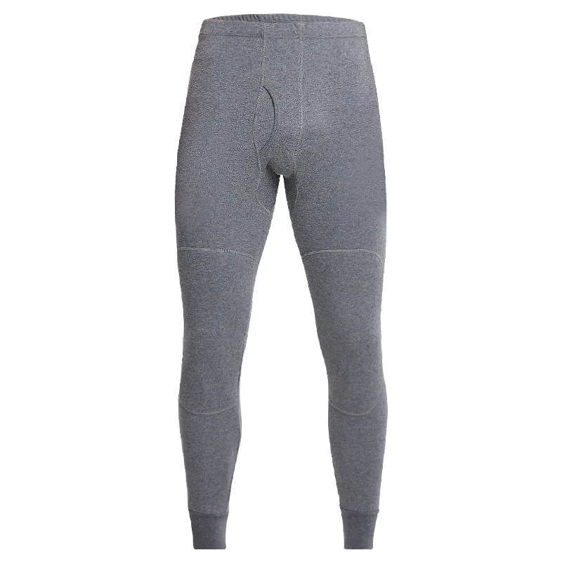 Winter Autumn Thermal Underwear For Men Long Johns Cotton Thermal Trousers With Wool Warm Mens Leggings Thicken Thermal Bottoms