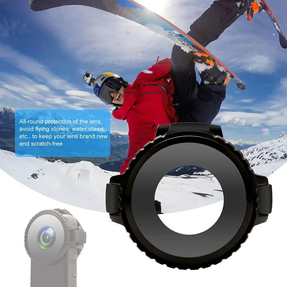 

Защитная крышка для объектива 10 м, водонепроницаемая крышка для объектива, рамка, аксессуары от царапин, Совместимость с панорамной камерой...