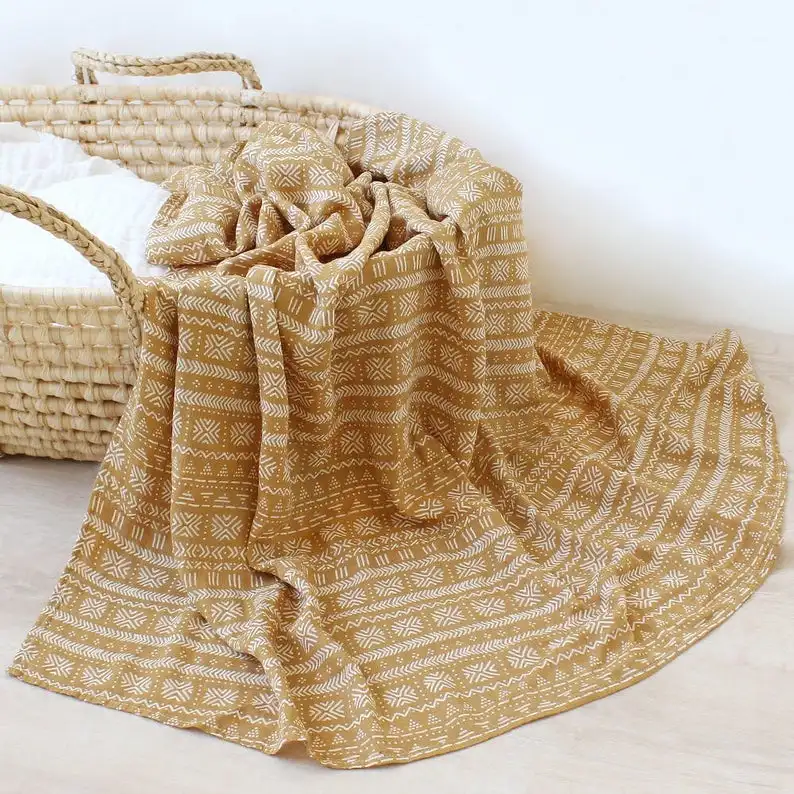 

120x120cm Bamboo Newborn Swaddle Blanket, Baby Blanket Swaddle Blanket, Baby Swaddle Blanket, Baby Shower Gift