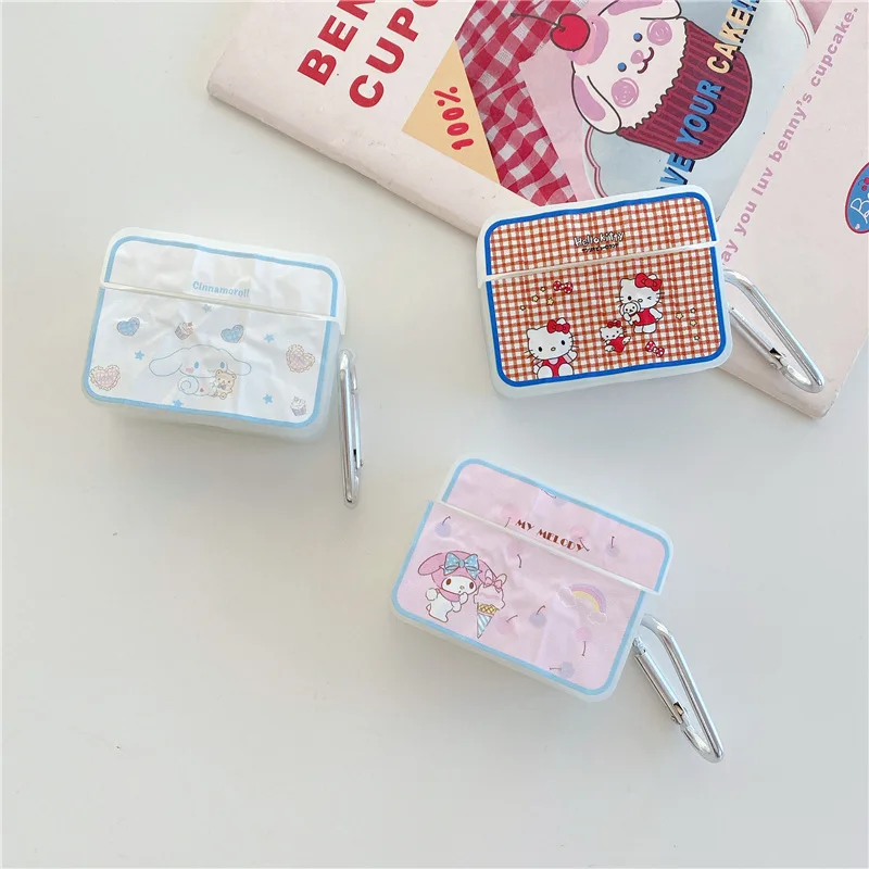 

Cartoon Melody Cinnamon Dog Kitty 2021 AirPods 3 Case Apple AirPods 2 Case Cover AirPods Pro Case IPhone Earphone Accessories