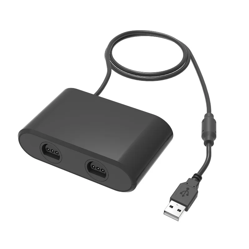 Фото USB-адаптер-конвертер для Nintendo 64, адаптер контроллера N64, 2-портовый игровой конвертер для переключателя окна ПК №5