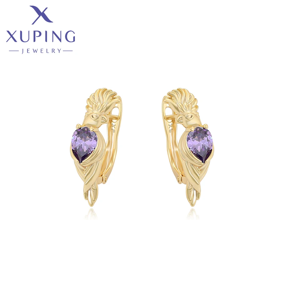 

Xuping Jewelry New Arrival Fashion Women Earring with Light Gold Color X000700934