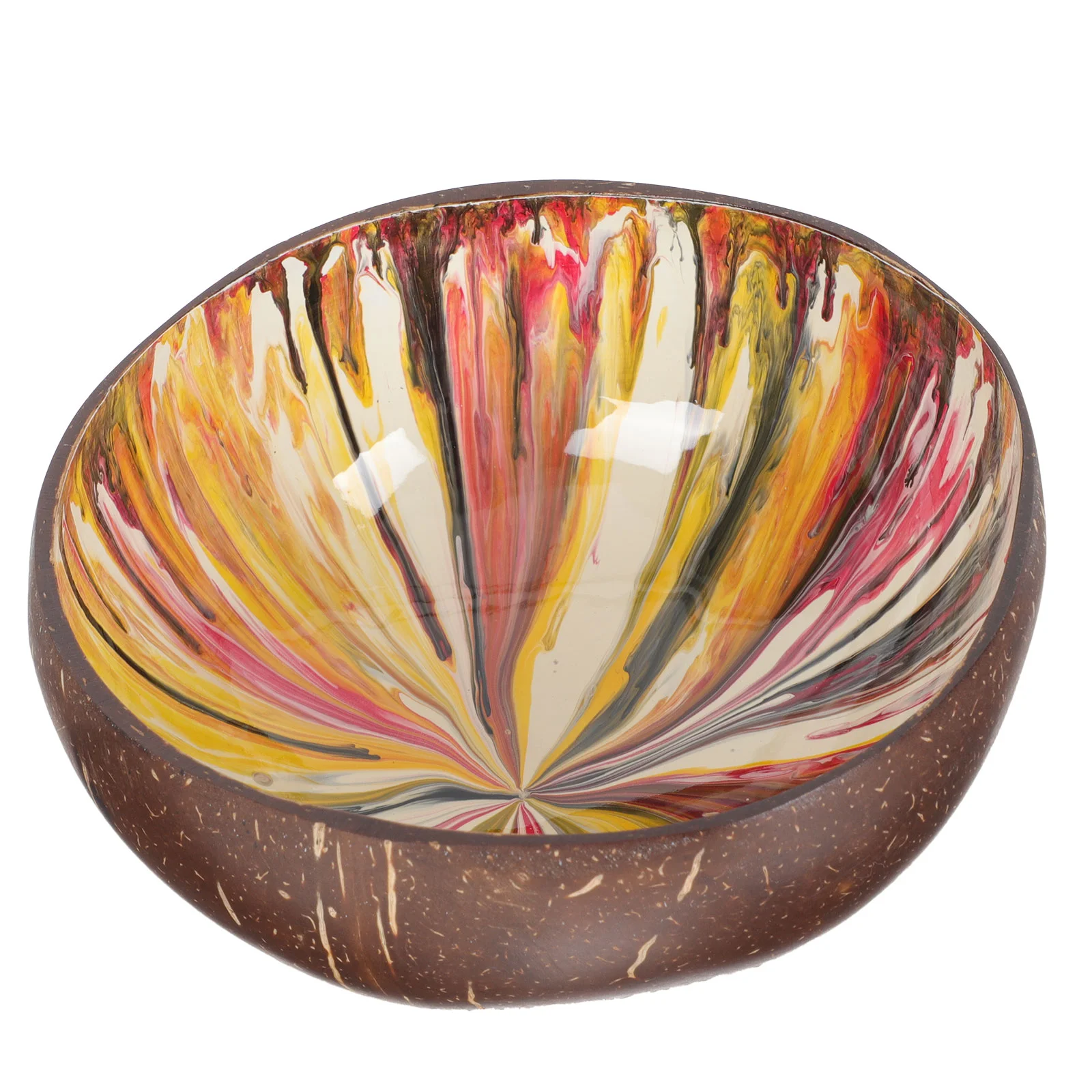 

Serving Bowl Jewelry Tray Large Salad Bowl Jewelry Organizer Tray Painted Coir Bowl Storage Earring Plate Holder