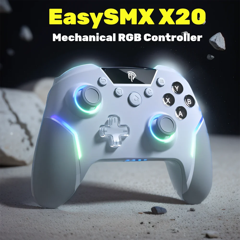 Беспроводной геймпад EasySMX X20 контроллер RGB совместимый с
