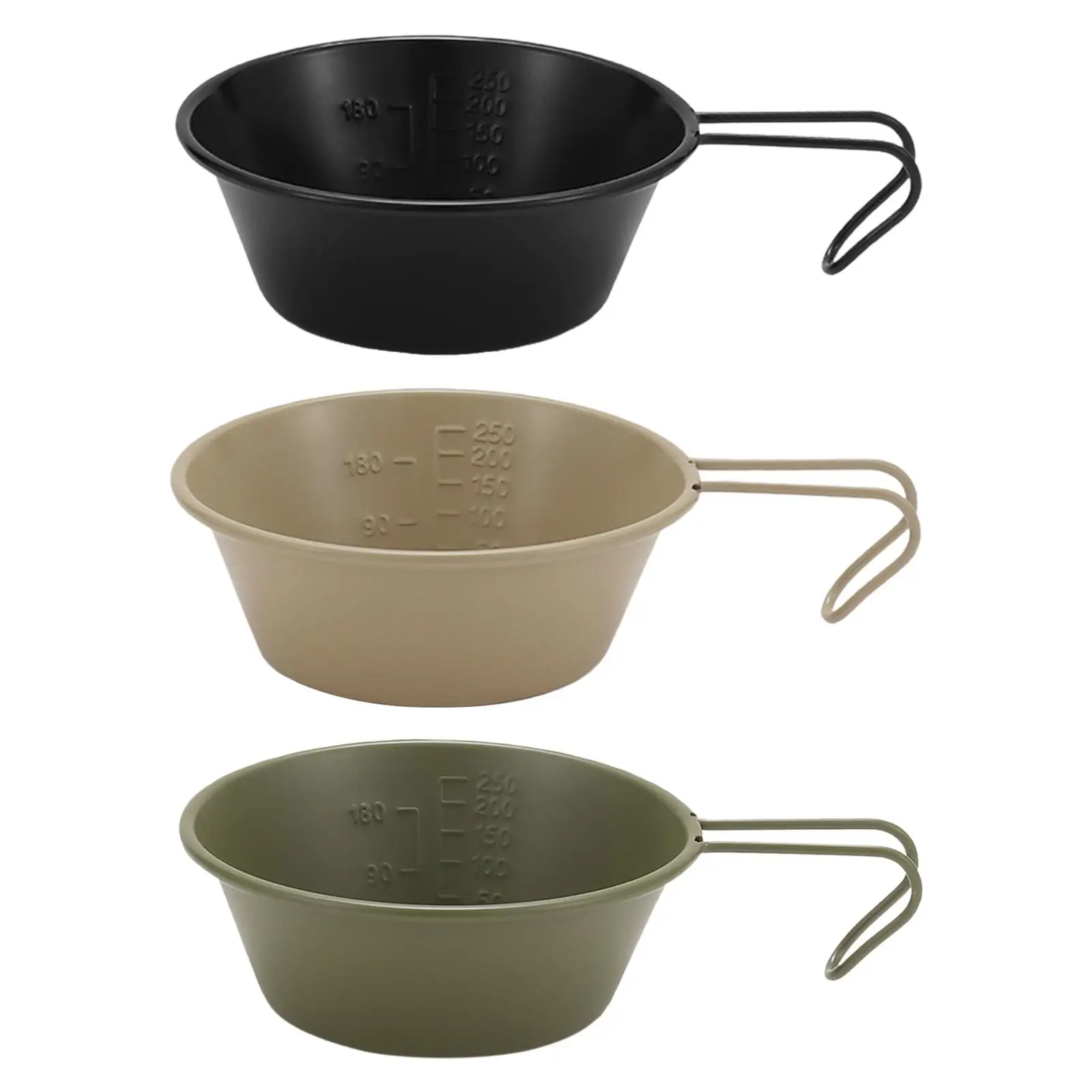 Походные чашки чаша из нержавеющей стали портативная посуда чашка для