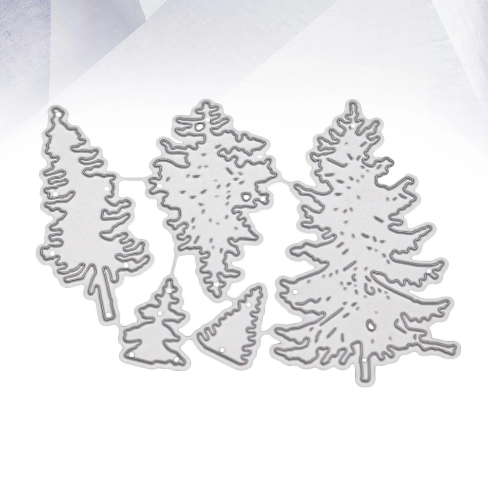1pc DIY Christmas Tree Cutting Dies Cutting Template for Craft Decor Paper Album Scrapbooking