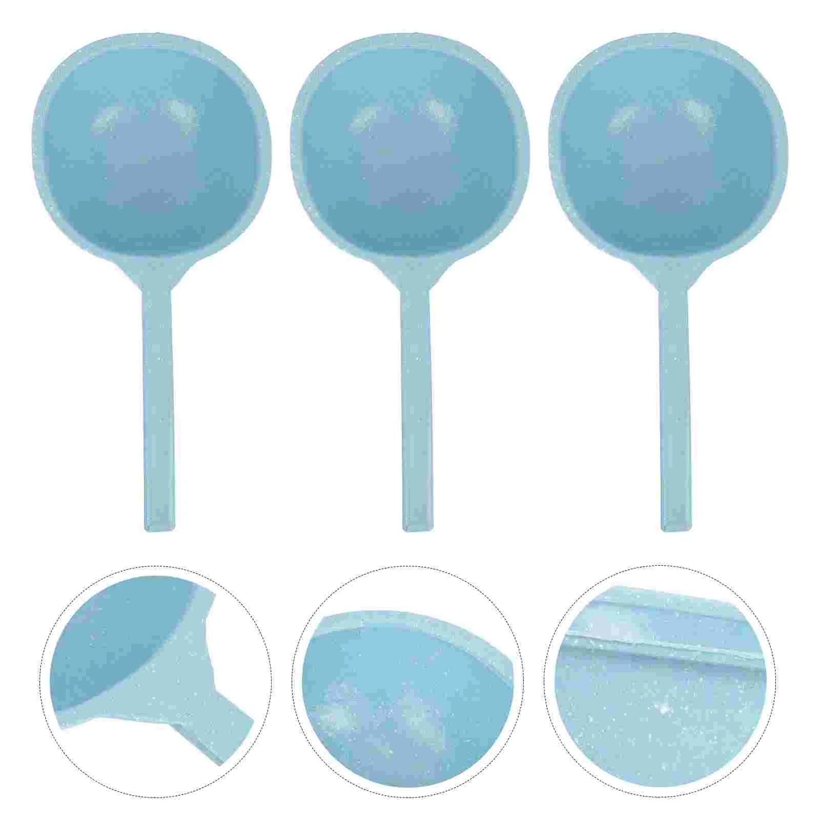 

3pcs Plastic Kitchen Water Ladles Water Containers Simple Style Water Ladles for Home