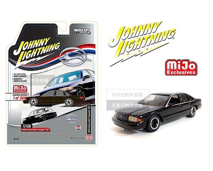 

Модель автомобиля с орнаментом Джонни молния 1:64 Chevelle Nova SS Pontiac Firebird