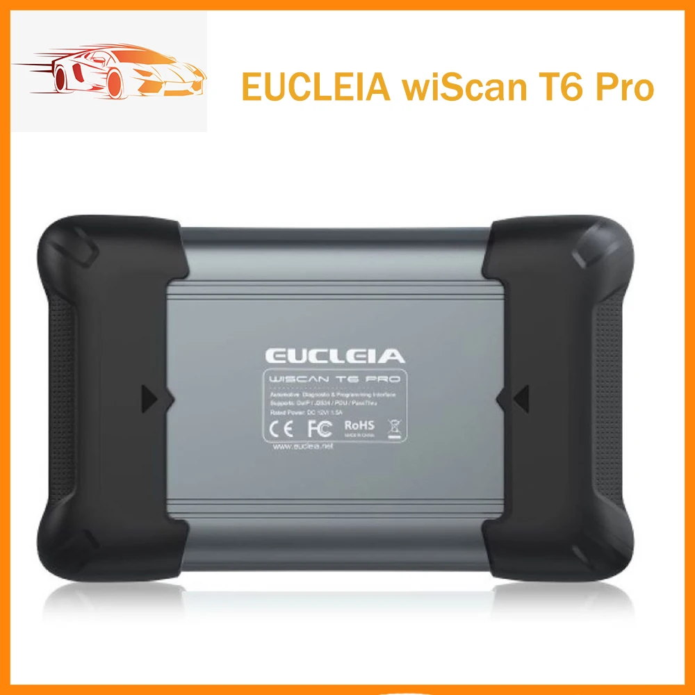 2023 EUCLEIA wiScan T6 Pro OBD2 сканер J2534DoIPPDU все в одном предназначенный диагностический инструмент бесплатно для расширения Po-rsc-he