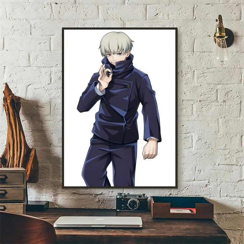 Аниме-постер Jujutsu Kaisen с Фушигуро Мегуми и Инумаки Тоугэ, холст, настенное искусство для декора спальни и игровой комнаты (art.: 3920da1ff2a1f) - 3920da1ff2a1f