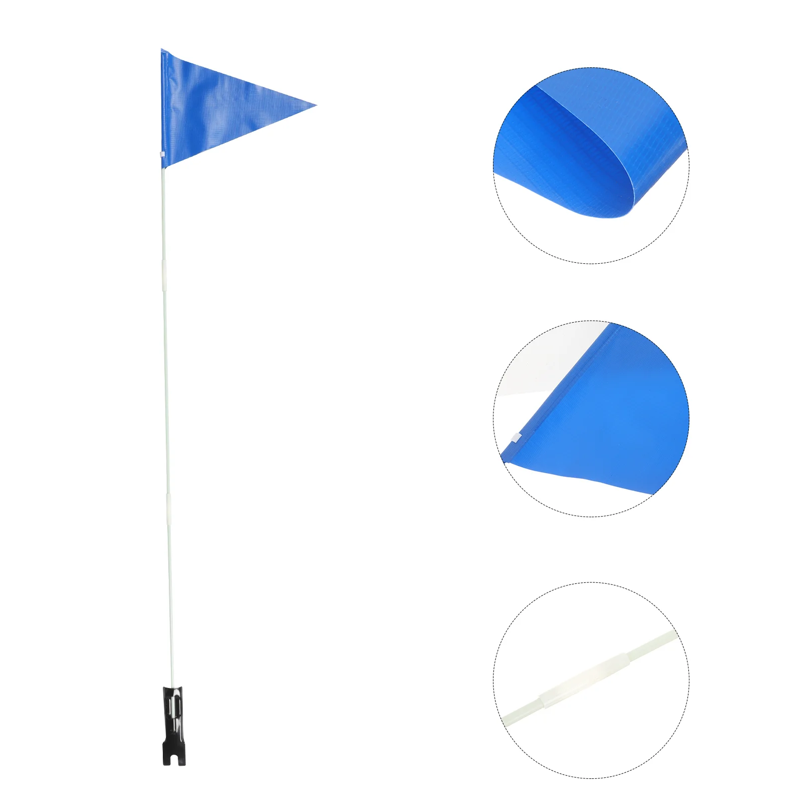 

Flag Bike Pole Safetyflagsreflective Visibility Flagpoletrailer Cycle Cycling Fiberglass Kids High Trike Bracket Mounting